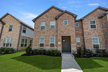 New construction Townhouse house 2770 Mariposa Creek Dr, Iowa Colony, TX 77583 plan Bowie 4B1 A - image