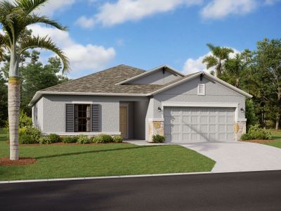 New construction Single-Family house 9986 Last Light Gln, Parrish, FL 34219 Sentinel- photo 0