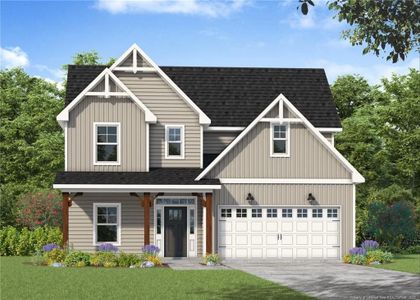 New construction Single-Family house 266 Steelwood St, Raeford, NC 28376 - image