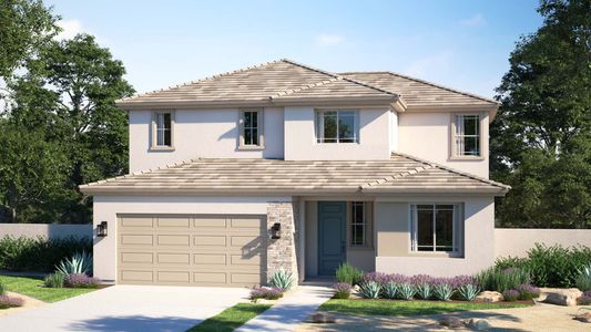 Desert Prairie Elevation | Monument | The Villages at North Copper Canyon – Valley Series | New homes in Surprise, Arizona | Landsea Homes