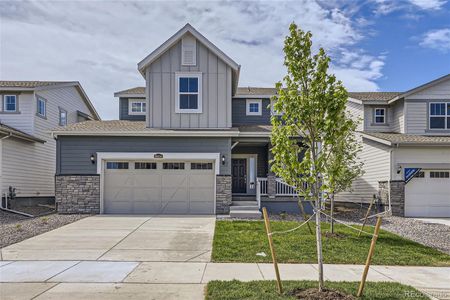 New construction Single-Family house 16654 E 109Th Place, Commerce City, CO 80022 Evans- photo 0