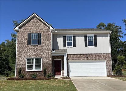 New construction Single-Family house 2648 Argento Circle, Dacula, GA 30019 Solstice- photo 0