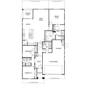 New construction Single-Family house 287 N Sunny Cove Pl, Tucson, AZ 85748 plan Dove - image