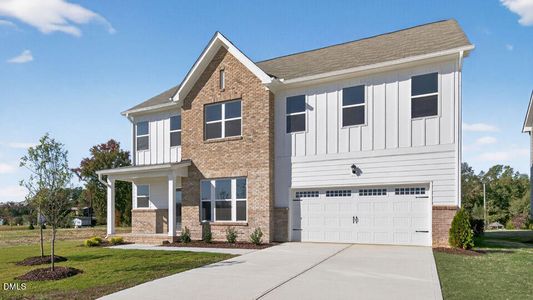New construction Single-Family house 1409 Jasmine View Wy, Knightdale, NC 27545 plan BENNETT - image
