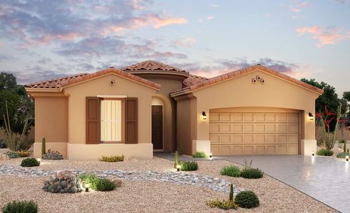 New construction Single-Family house 20113 W San Juan Ave, Litchfield Park, AZ 85340 Hacienda Series - Crimson- photo 1 1