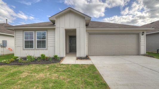 New construction Single-Family house 1014 Argonne Frst, Seguin, TX 78155 The Lakeway- photo 0