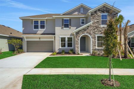 New construction Single-Family house 17510 Valleywood Pkwy, Land O' Lakes, FL 34638 plan Ellington - image