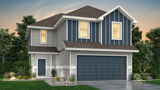 New construction Single-Family house 13508 Sauger Ct, Conroe, TX 77384 plan The Lowry - image