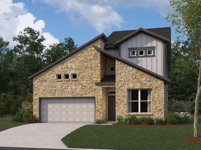 New construction Single-Family house 832 Boise Dr, Leander, TX 78641 plan Dexter - image