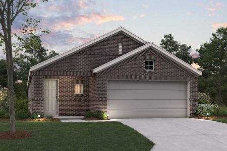 New construction Single-Family house 7514 Bent Gale Rd, Pilot Point, TX 76258 plan Periwinkle - 30' Smart Series - image