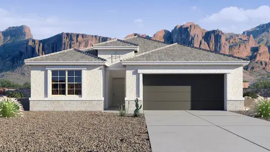 New construction Single-Family house 23940 W Papago St, Buckeye, AZ 85326 plan Winchester - image