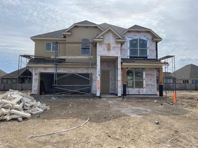 New construction Single-Family house 2008 Windy River Path, Leander, TX 78641 Magnolia - Premier Series- photo 0