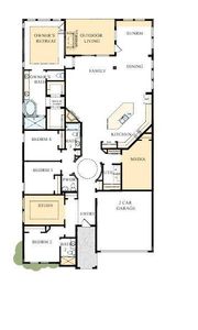 Floorplan – The success of a floorplan is the way you can move through it…You’ll be amazed at how well this home lives…We call it traffic patterns.