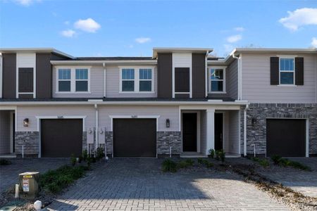 New construction Townhouse house 1689 Greenleaf Woods Cv, Oviedo, FL 32765 plan Holly - image