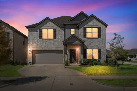 New construction Single-Family house 7600 Poplar Dr, Lantana, TX 76226 plan Columbus - image