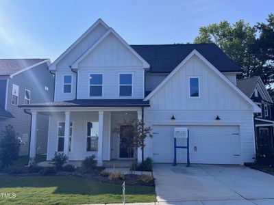 New construction Single-Family house 750 Bachelor Gulch Wy, Apex, NC 27523 Continental- photo 0