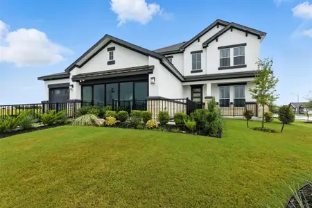 New construction Single-Family house 19104 Ariel Elena Wy, Pflugerville, TX 78660 plan Bennington 2434 S 3CG - image