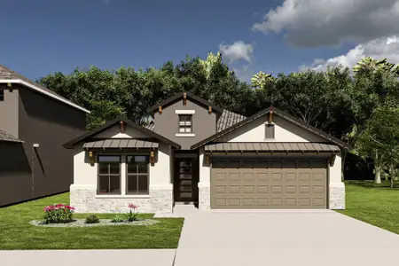New construction Single-Family house 22402 Lago Lookout Ln, Lago Vista, TX 78645 plan Oliver 2015 S TLT - image 20
