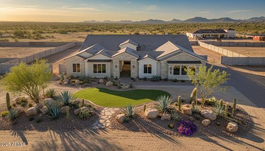 New construction Single-Family house 1933 E Long Rifle Rd, Phoenix, AZ 85086 plan 4581 - image
