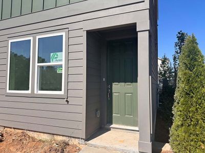 Front Door Construction Progress