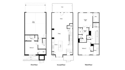 New construction Townhouse house 765 Woodward Mill Rd, Buford, GA 30518 null- photo 3 3