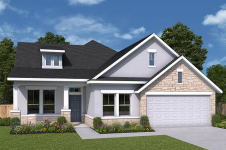 New construction Single-Family house 1147 Rusty Blackhaw Trl, San Marcos, TX 78666 plan The Fairlane - image