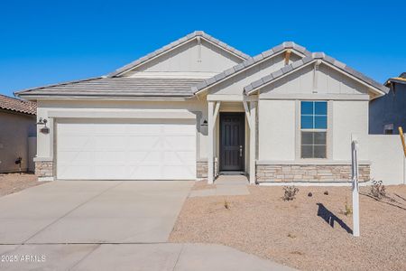 New construction Single-Family house 40000 W Bunker Dr, Maricopa, AZ 85138 plan Castillo Series - Bluebell - image