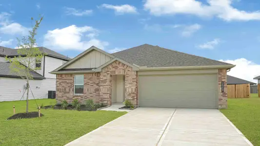 New construction Single-Family house 2902 Stratton Heights Ln, Sealy, TX 77474 plan Austin - image