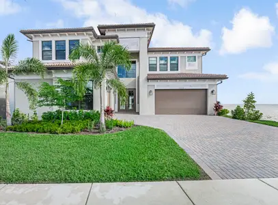 New construction Single-Family house 10028 Cloud Vw, Palm Beach Gardens, FL 33412 plan Olympus - image