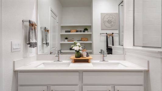 New construction Townhouse house 2507 Violet Theo Ln, Round Rock, TX 78665 plan The Crosshaven - image 14