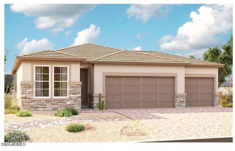 New construction Single-Family house 17865 W Blue Sky Drive, Surprise, AZ 85387 Sunstone- photo 0