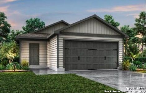 New construction Single-Family house 102 Sutton Pl, Uvalde, TX 78801 plan Biscayne - image