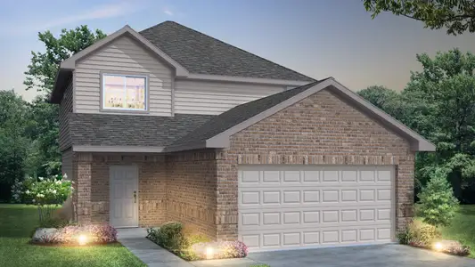 New construction Single-Family house 404 Woodhouse Wy, Fort Worth, TX 76140 plan The Woodland - image