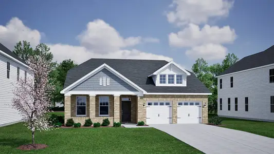 New construction Single-Family house 304 Morning Star Dr, Advance, NC 27006 plan Allerton - image