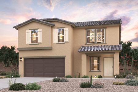 New construction Single-Family house 786 W Calle Taja, Sahuarita, AZ 85629 plan Troon - image
