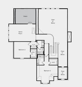 Structural Options Added: Media Room and 42-inch front door.