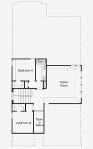 Second Floor Floorplan - Representative Photo