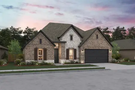 New construction Single-Family house 1215 Cartona Rd, Fate, TX 75087 plan Geneva - image
