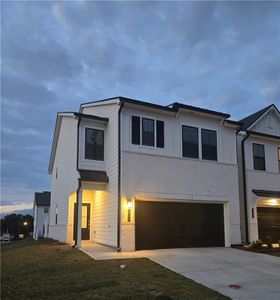 New construction Townhouse house 1935 Westwind St, Lawrenceville, GA 30043 Sawnee- photo 0