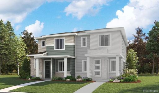 New construction Duplex house 8485 Eagle River Street, Littleton, CO 80125 Boston- photo 0