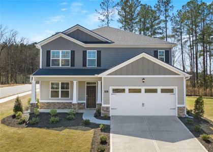 New construction Single-Family house 194 Storm Ln, Hoschton, GA 30548 plan Elle - image