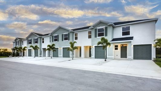 New construction Townhouse house 1627 E Bay St, Sarasota, FL 34238 plan Glen - image