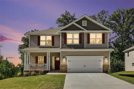 New construction Single-Family house 181 Thunder Vly, Dawsonville, GA 30534 plan 2307 - image
