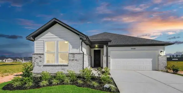 New construction Single-Family house 14438 Trumpet Ln, Splendora, TX 77372 plan Hollis - image