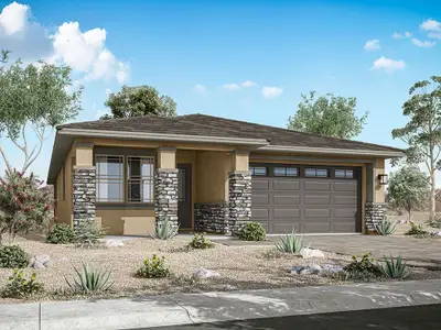 New construction Single-Family house 20713 W Rovey Ave, Buckeye, AZ 85396 plan Sawgrass II - image