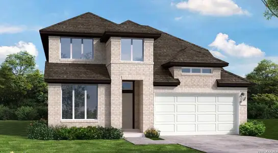 New construction Single-Family house 4033 Parchman, Schertz, TX 78124 plan Milano - image