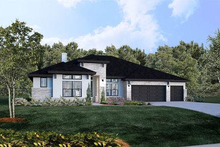 New construction Single-Family house 3301 Emerald Lake Path, Georgetown, TX 78628 plan Opal - image