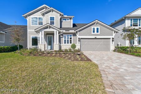 New construction Single-Family house 129 Canopy Forest Drive, Saint Augustine, FL 32092 The Riverside- photo 0