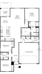 New construction Single-Family house 8085 N 185Th Ln, Waddell, AZ 85355 plan Sawyer - image