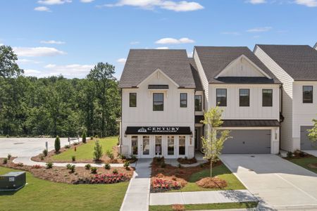 New construction Townhouse house 7348 Mulberry Trace Ln, Flowery Branch, GA 30542 plan Sierra - image